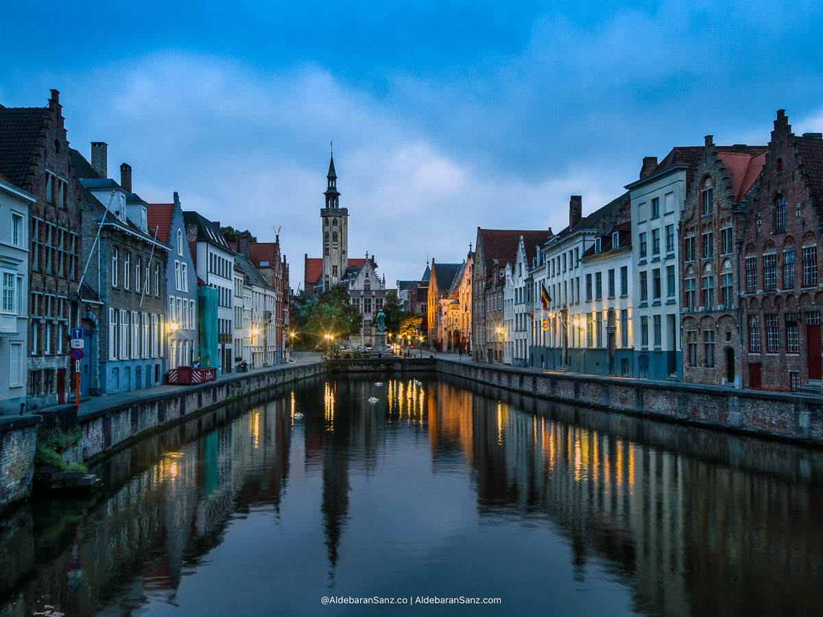 amanecer en Brujas, Bélgica - © Aldebaran Sanz