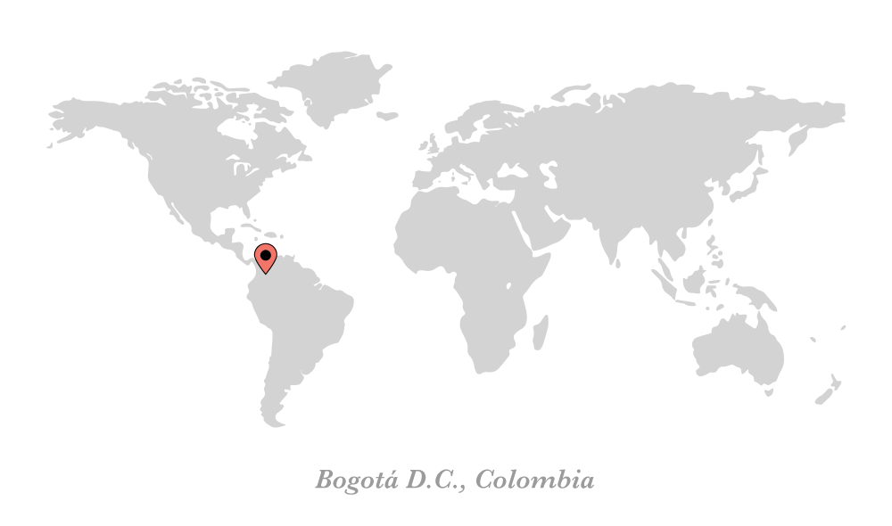 Aldebaran Sanz, Transmitiendo desde Bogotá Colombia